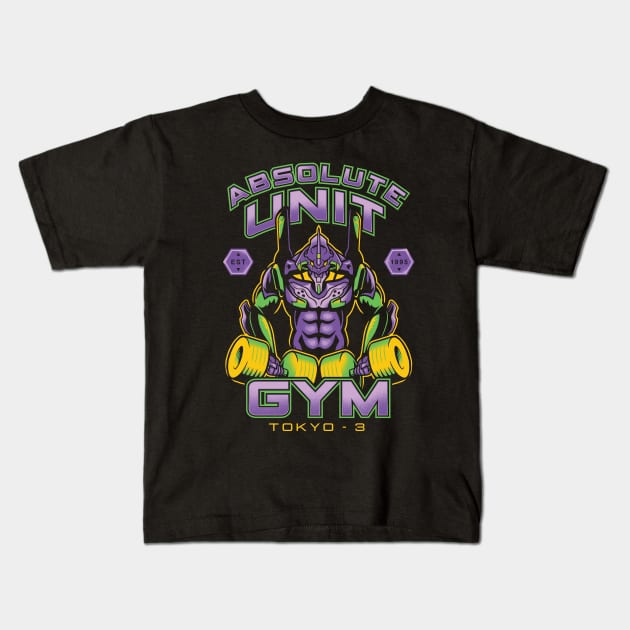 Absolute Unit [01] Gym Kids T-Shirt by DCLawrenceUK